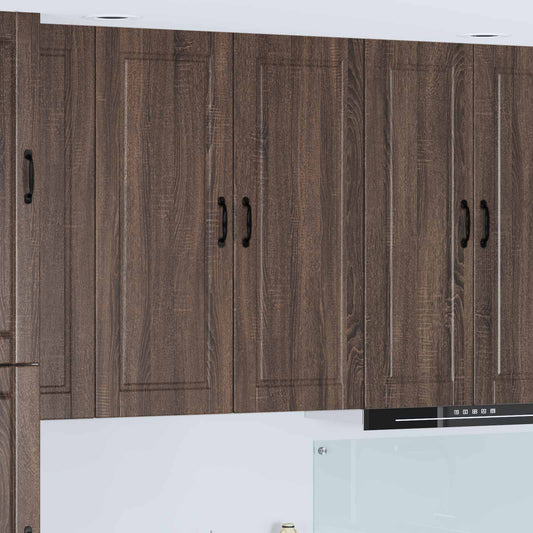 Vaatwasserpaneel Bruin Eiken 40 x 31 x 100 cm Bewerkt hout is nu te koop bij PeponiXL, paradijselijk wonen!