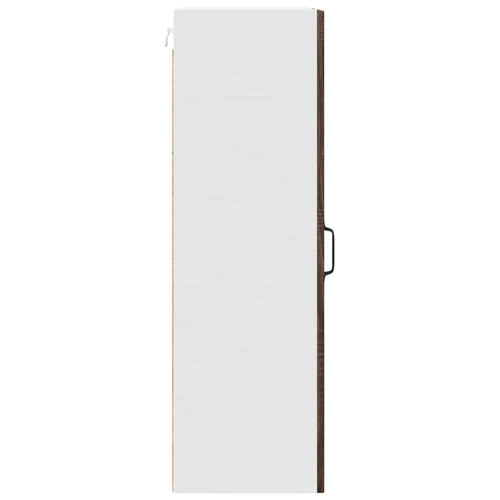 Keukenkast met plank Bruin Eiken 40 x 31 x 100 cm Bewerkt hout is nu te koop bij PeponiXL, paradijselijk wonen!