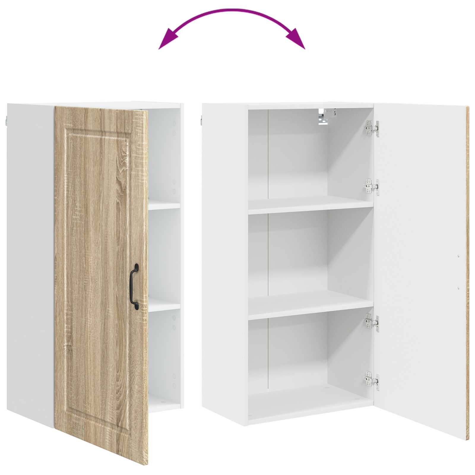 Vaatwasserpaneel Sonoma Eiken 50 x 31 x 100 cm Bewerkt hout is nu te koop bij PeponiXL, paradijselijk wonen!