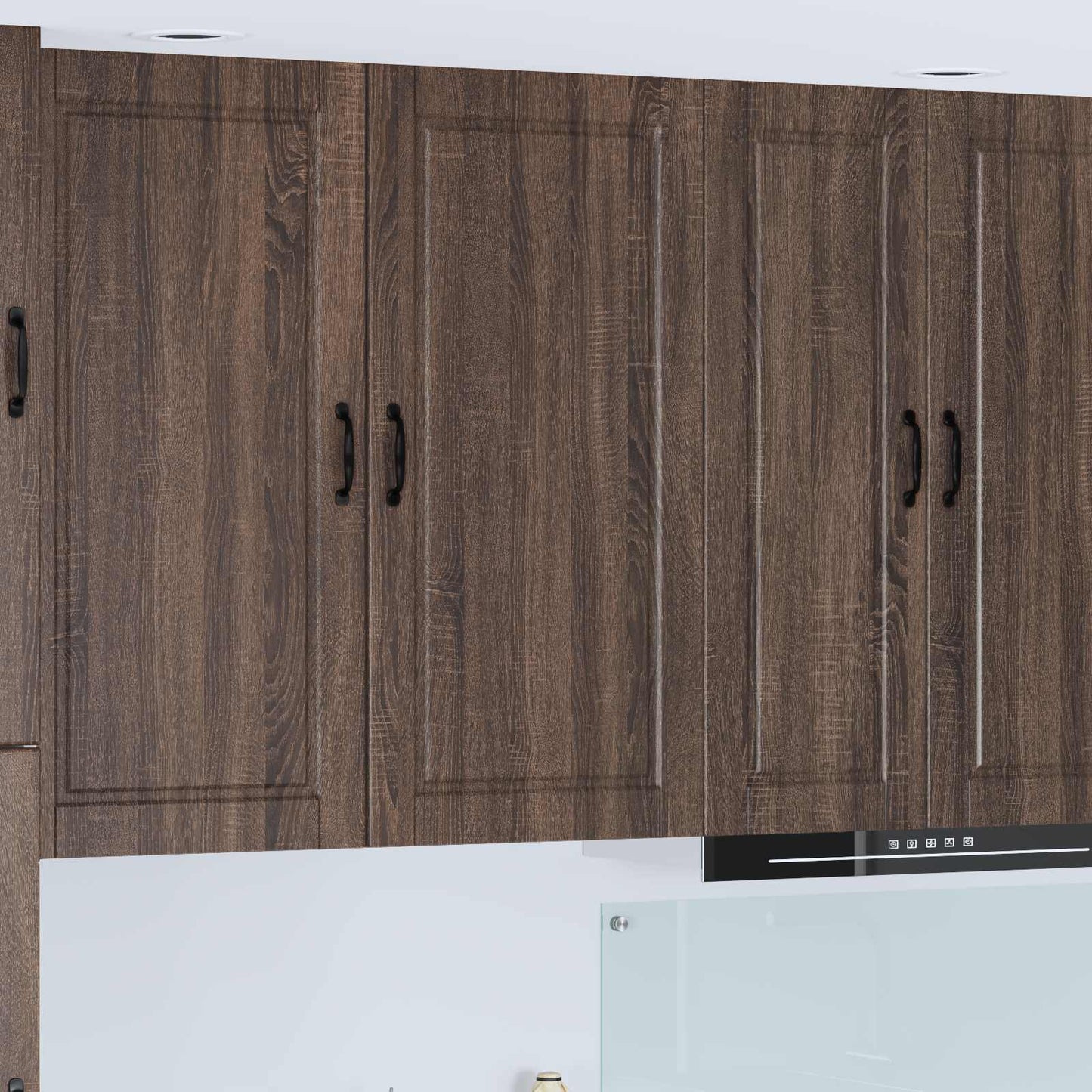 Vaatwasserpaneel Bruin Eiken 50 x 31 x 100 cm Bewerkt hout is nu te koop bij PeponiXL, paradijselijk wonen!