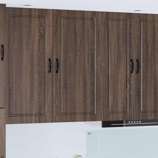 Vaatwasserpaneel Bruin Eiken 50 x 31 x 100 cm Bewerkt hout is nu te koop bij PeponiXL, paradijselijk wonen!