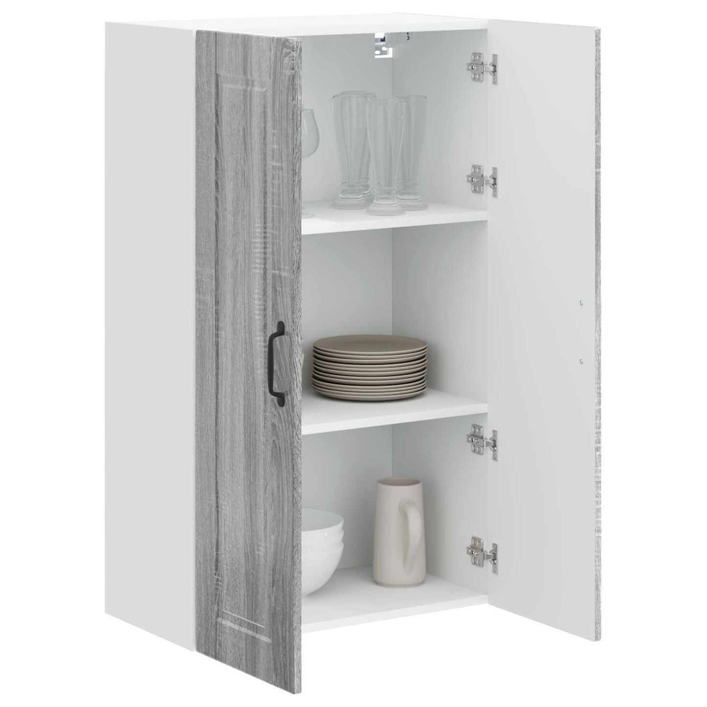 Vaatwasserpaneel Grijs Sonoma 60 x 31 x 100 cm Bewerkt hout is nu te koop bij PeponiXL, paradijselijk wonen!