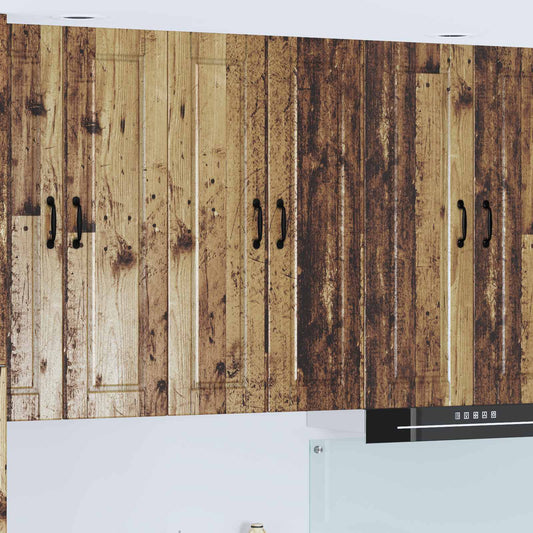 Vaatwasserpaneel Oudhout 60 x 31 x 100 cm Bewerkt hout is nu te koop bij PeponiXL, paradijselijk wonen!