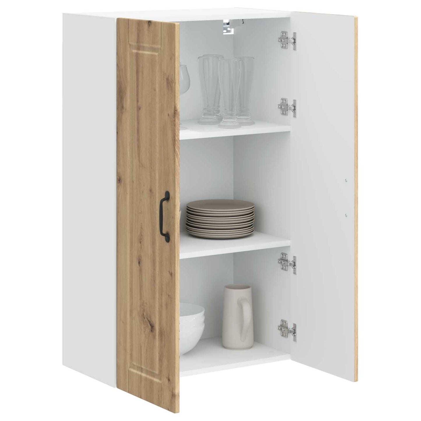 Vaatwasserpaneel Artisan Eiken 60 x 31 x 100 cm Bewerkt hout is nu te koop bij PeponiXL, paradijselijk wonen!
