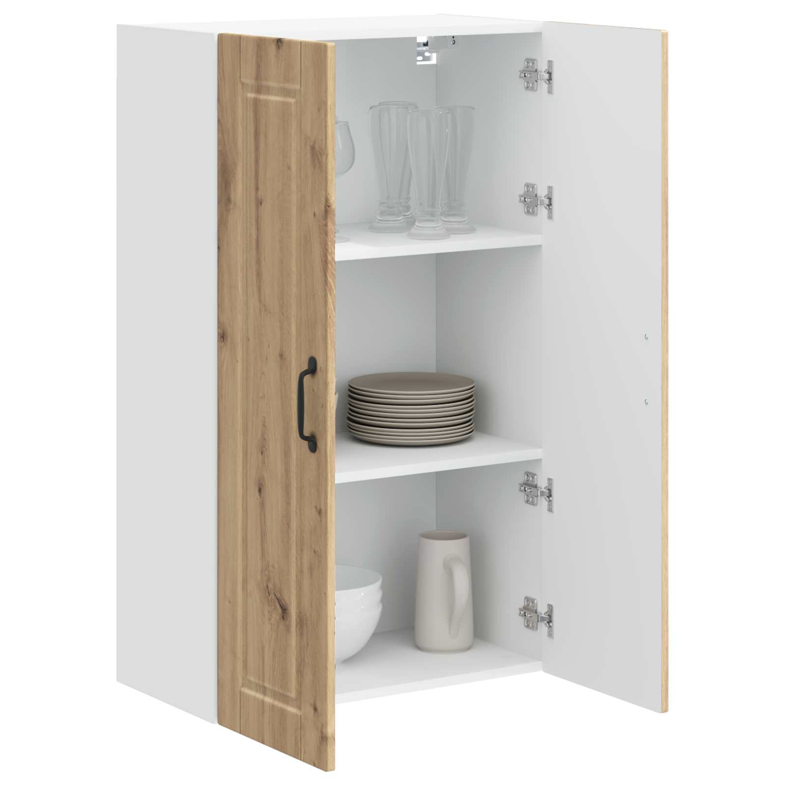 Vaatwasserpaneel Artisan Eiken 60 x 31 x 100 cm Bewerkt hout is nu te koop bij PeponiXL, paradijselijk wonen!