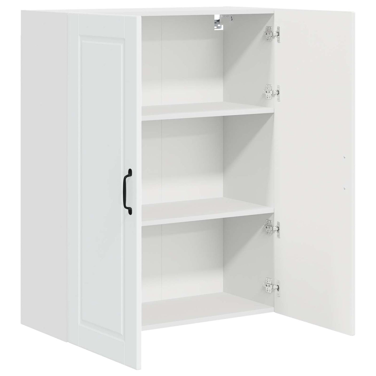 Keukenkast met plank Wit 80 x 31 x 100 cm Bewerkt hout is nu te koop bij PeponiXL, paradijselijk wonen!