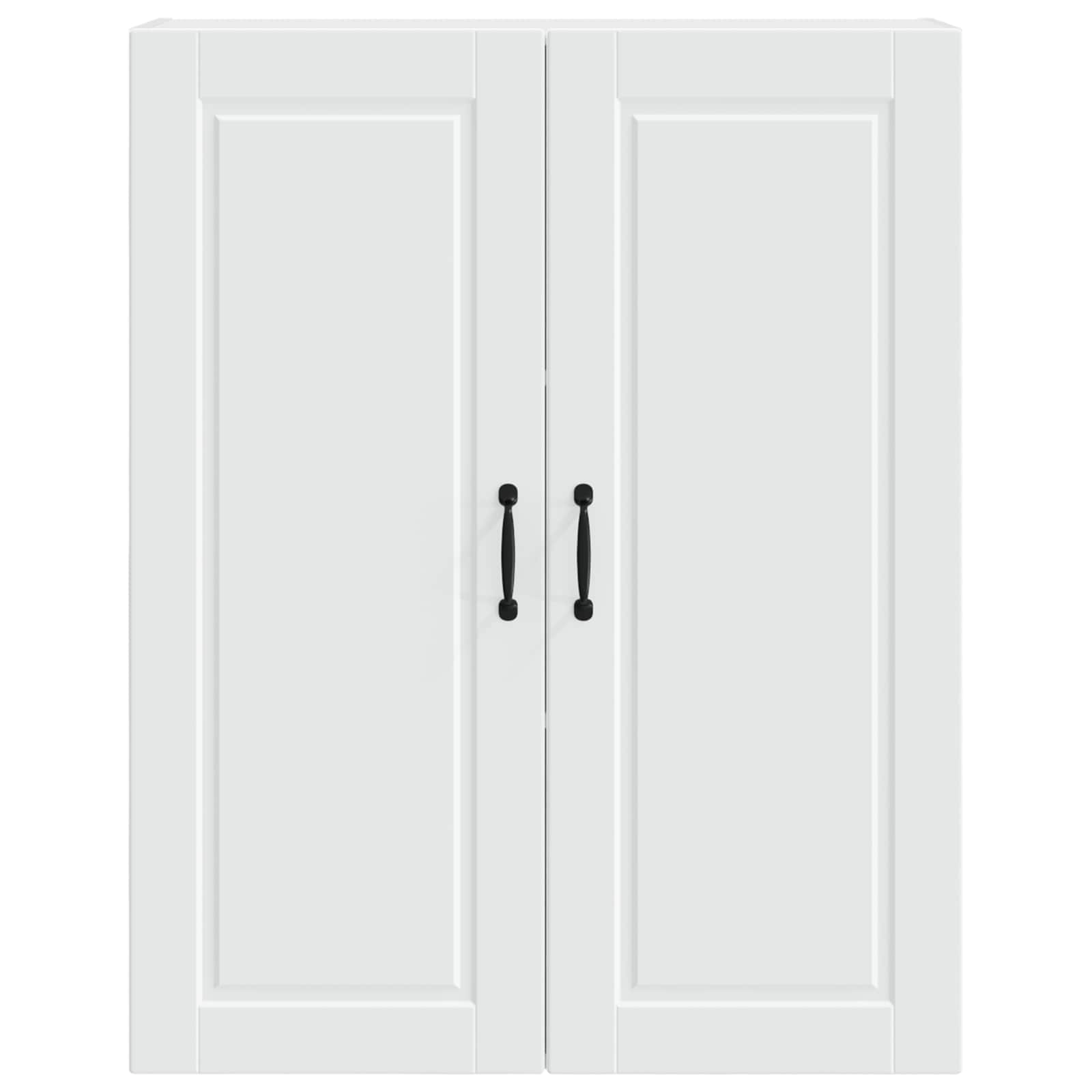 Keukenkast met plank Wit 80 x 31 x 100 cm Bewerkt hout is nu te koop bij PeponiXL, paradijselijk wonen!