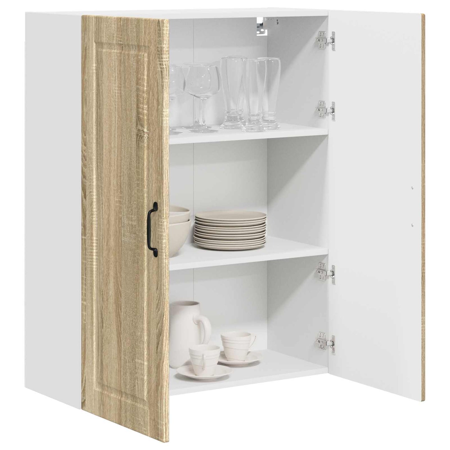 Vaatwasserpaneel Sonoma Eiken 80 x 31 x 100 cm Bewerkt hout is nu te koop bij PeponiXL, paradijselijk wonen!