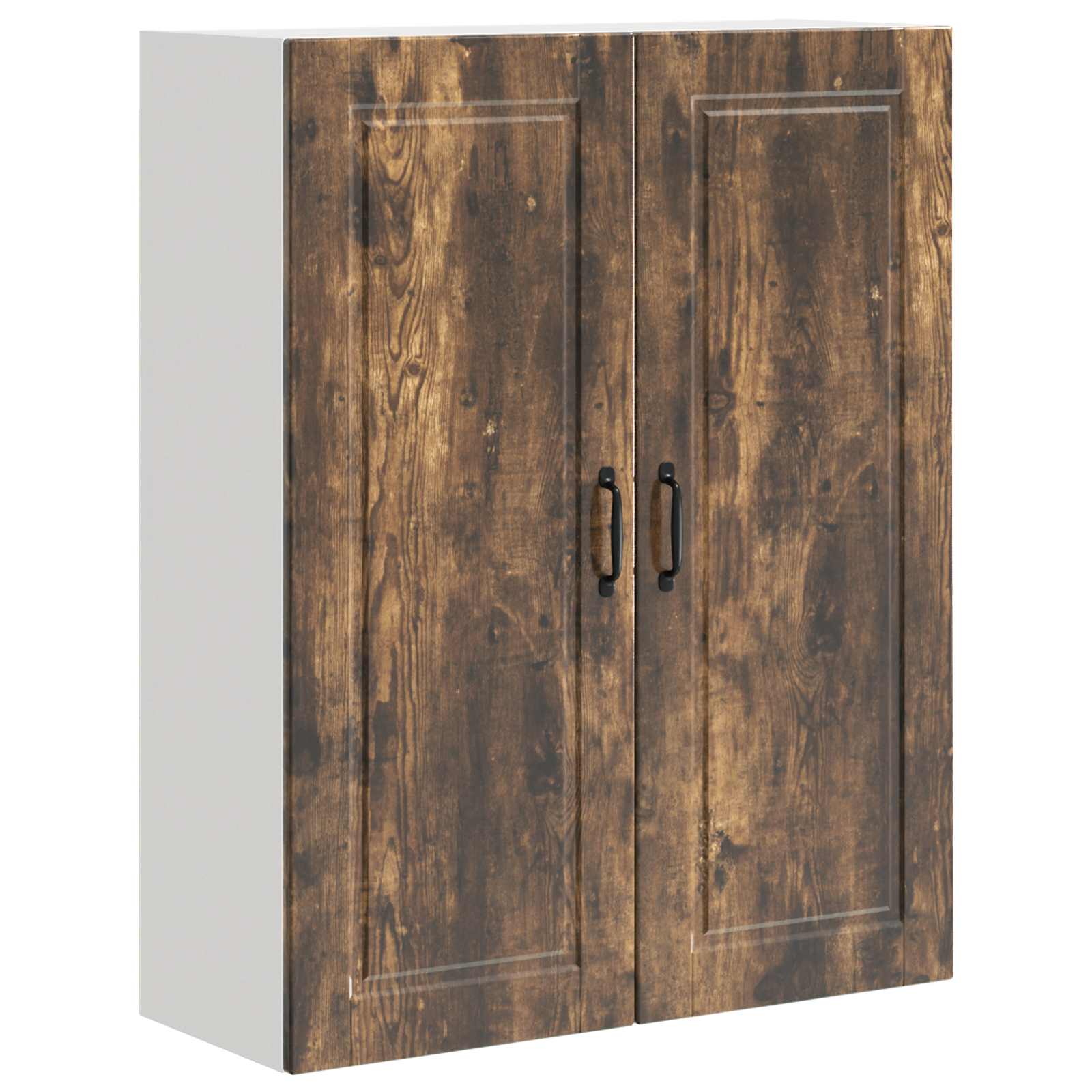 Keukenkast Gerookt eiken 80 x 31 x 100 cm Bewerkt hout is nu te koop bij PeponiXL, paradijselijk wonen!