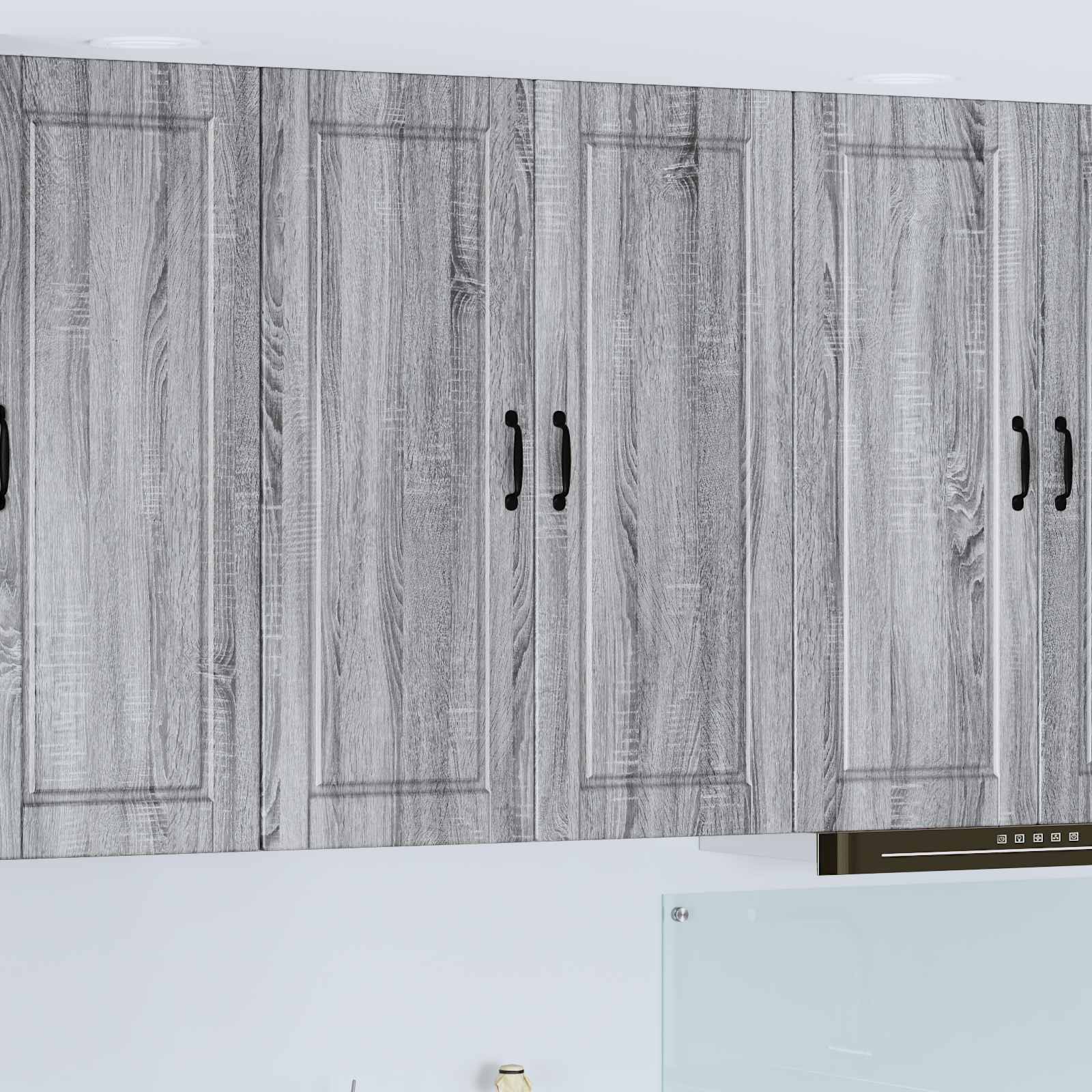 Vaatwasserpaneel Grijs Sonoma 80 x 31 x 100 cm Bewerkt hout is nu te koop bij PeponiXL, paradijselijk wonen!