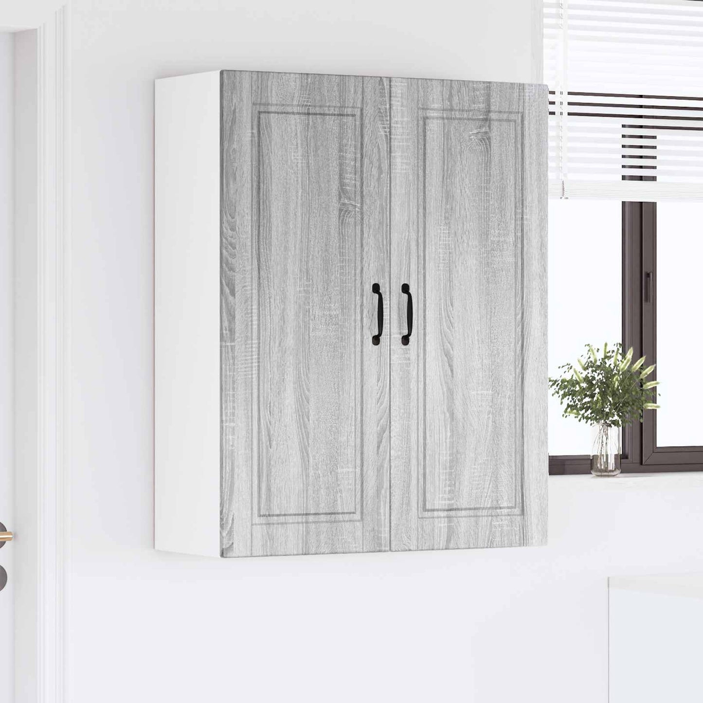 Vaatwasserpaneel Grijs Sonoma 80 x 31 x 100 cm Bewerkt hout is nu te koop bij PeponiXL, paradijselijk wonen!