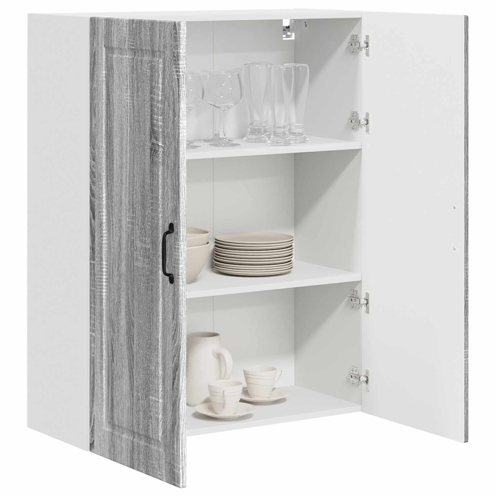 Vaatwasserpaneel Grijs Sonoma 80 x 31 x 100 cm Bewerkt hout is nu te koop bij PeponiXL, paradijselijk wonen!