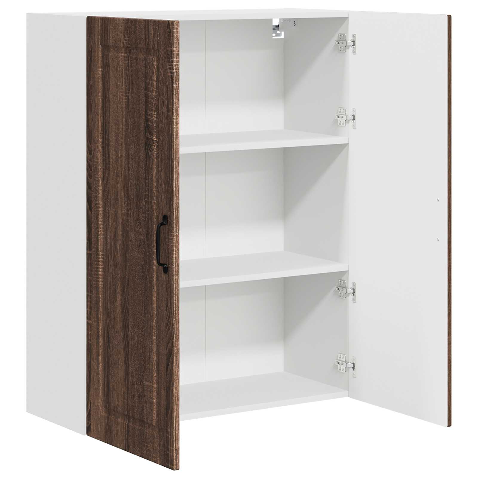 Vaatwasserpaneel Bruin Eiken 80 x 31 x 100 cm Bewerkt hout is nu te koop bij PeponiXL, paradijselijk wonen!