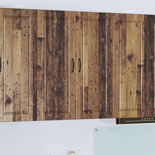 Vaatwasserpaneel Oudhout 80 x 31 x 100 cm Bewerkt hout is nu te koop bij PeponiXL, paradijselijk wonen!
