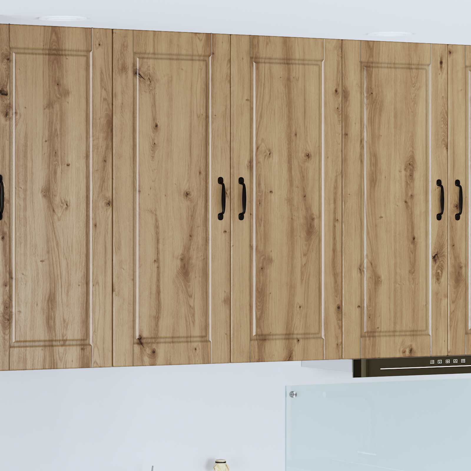 Keukenkast Artisan Eiken 80 x 31 x 100 cm Bewerkt hout is nu te koop bij PeponiXL, paradijselijk wonen!