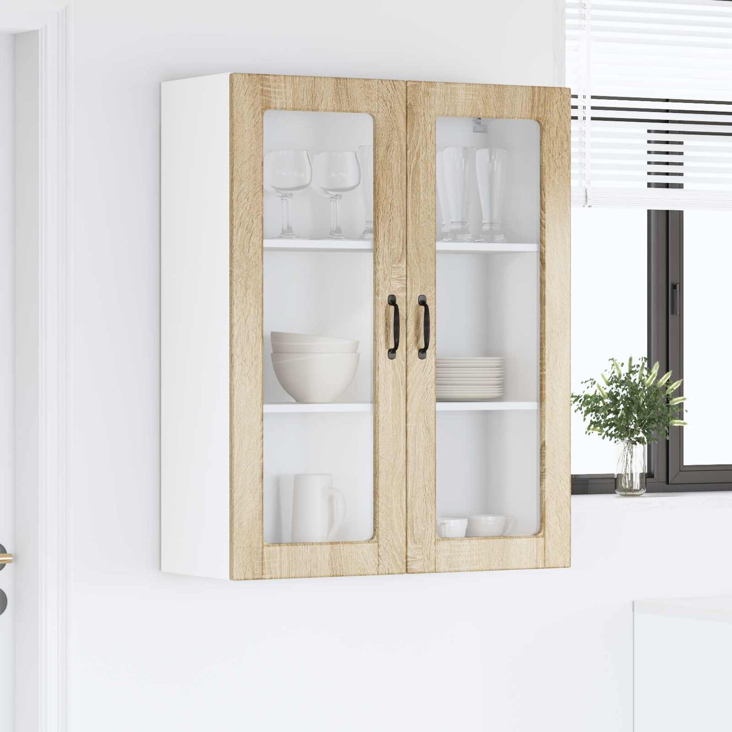 Vaatwasserpaneel Sonoma Eiken 80 x 31 x 100 cm Bewerkt hout is nu te koop bij PeponiXL, paradijselijk wonen!