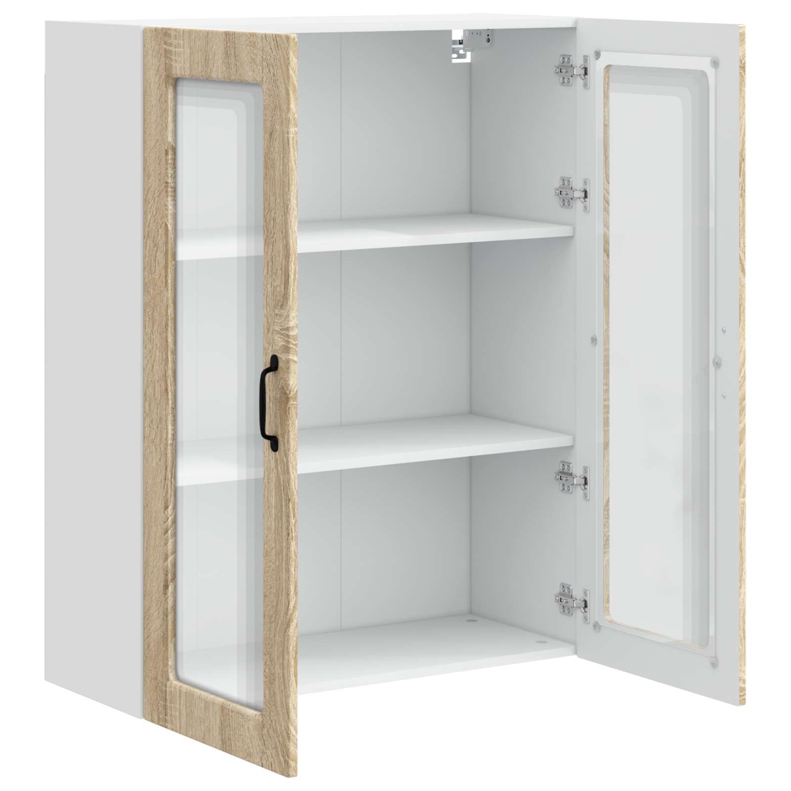 Vaatwasserpaneel Sonoma Eiken 80 x 31 x 100 cm Bewerkt hout is nu te koop bij PeponiXL, paradijselijk wonen!