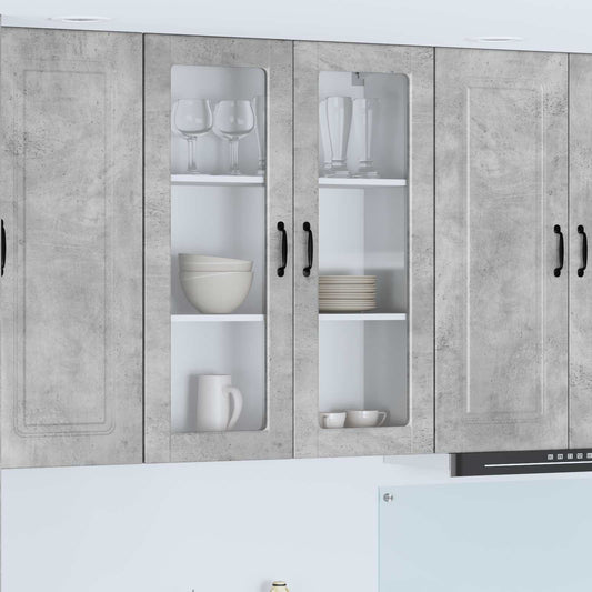 Vaatwasserpaneel Beton Grijs 80 x 31 x 100 cm Bewerkt hout is nu te koop bij PeponiXL, paradijselijk wonen!