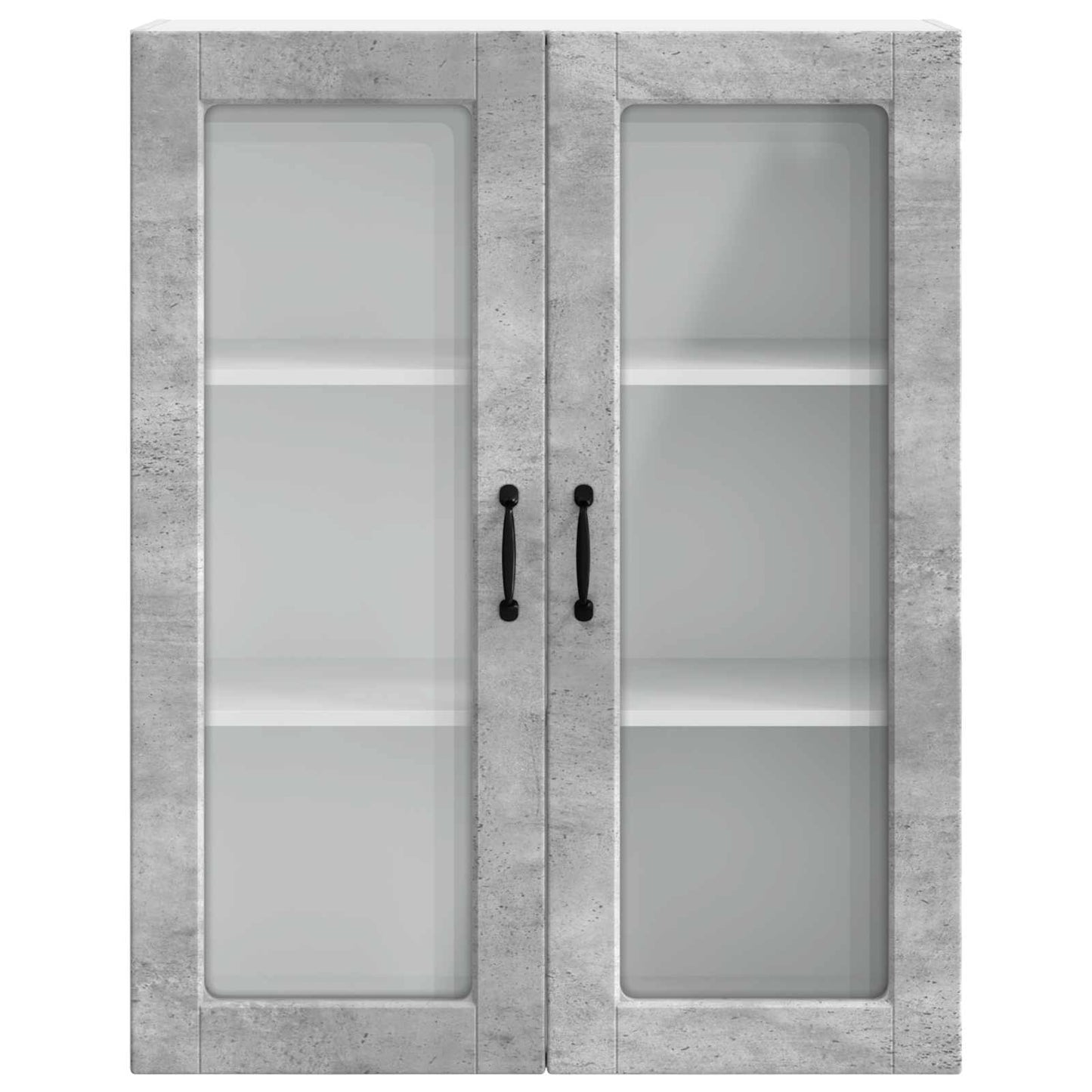 Keukenkast met plank Beton Grijs 80 x 31 x 100 cm Bewerkt hout is nu te koop bij PeponiXL, paradijselijk wonen!