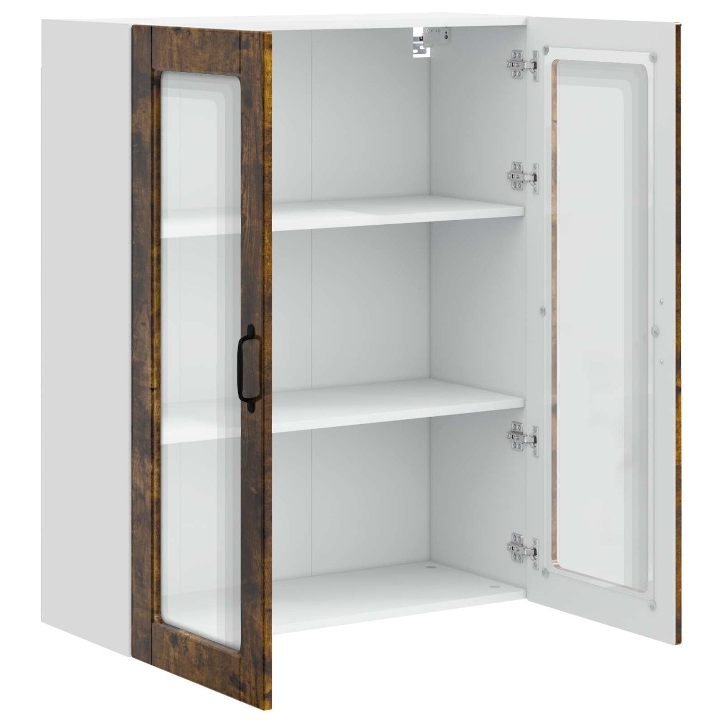 Vaatwasserpaneel Gerookt eiken 80 x 31 x 100 cm Bewerkt hout is nu te koop bij PeponiXL, paradijselijk wonen!