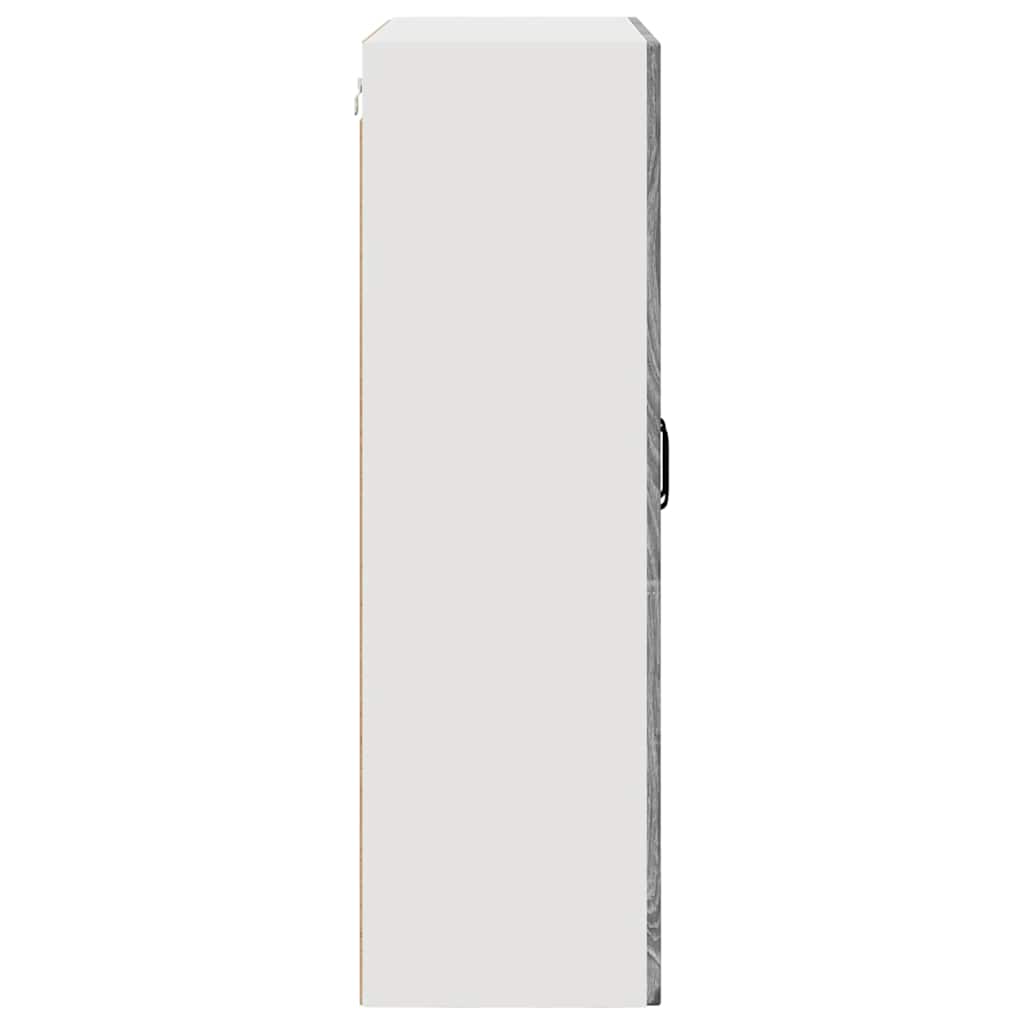 Keukenkast met plank Grijs Sonoma 80 x 31 x 100 cm Bewerkt hout is nu te koop bij PeponiXL, paradijselijk wonen!