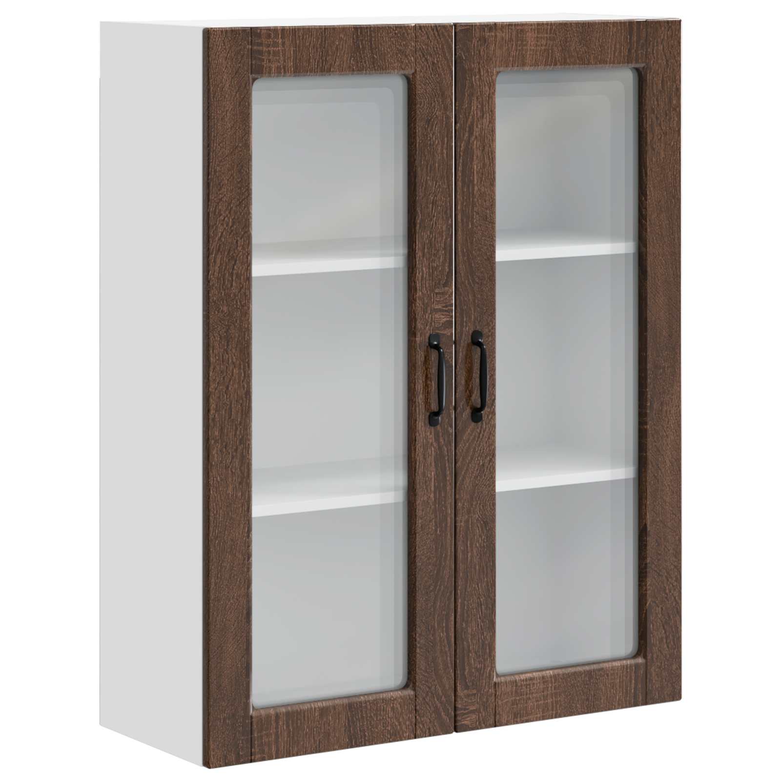Vaatwasserpaneel Bruin Eiken 80 x 31 x 100 cm Bewerkt hout is nu te koop bij PeponiXL, paradijselijk wonen!