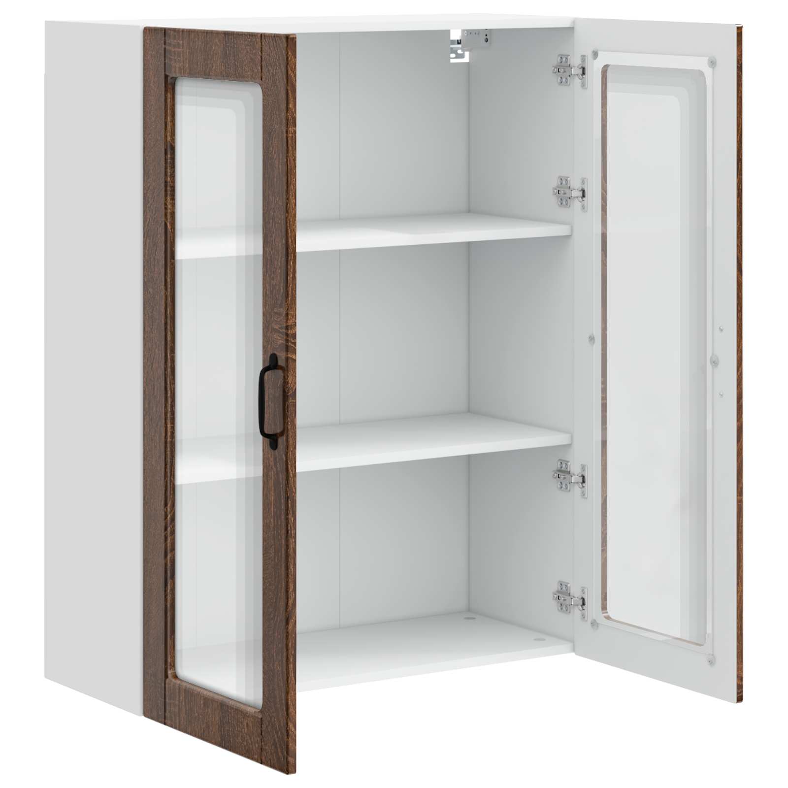 Vaatwasserpaneel Bruin Eiken 80 x 31 x 100 cm Bewerkt hout is nu te koop bij PeponiXL, paradijselijk wonen!