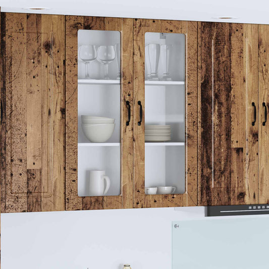 Vaatwasserpaneel Oudhout 80 x 31 x 100 cm Bewerkt hout is nu te koop bij PeponiXL, paradijselijk wonen!