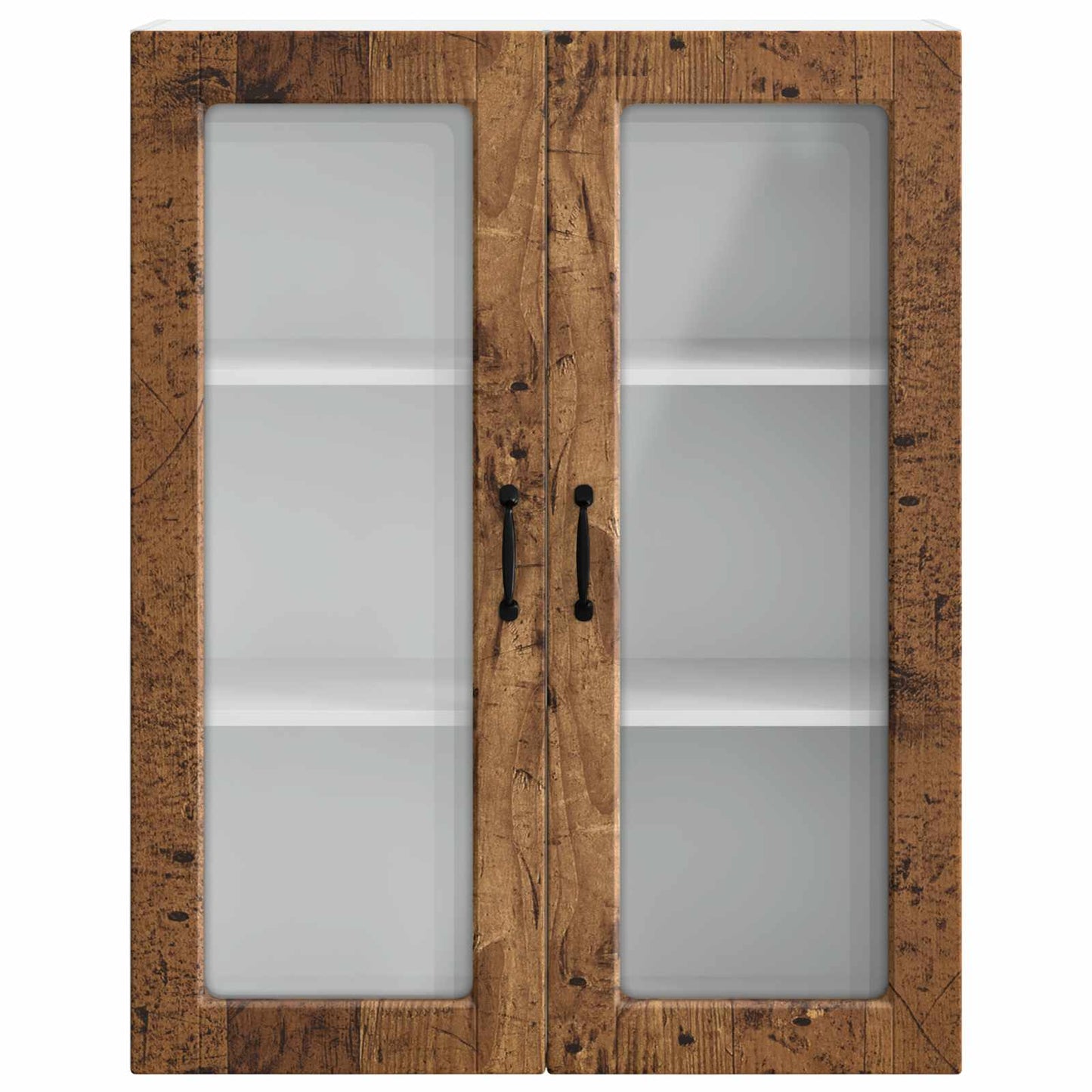 Keukenkast met plank Oudhout 80 x 31 x 100 cm Bewerkt hout is nu te koop bij PeponiXL, paradijselijk wonen!