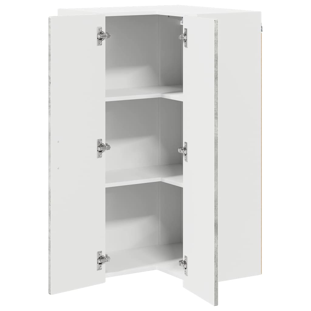 Vaatwasserpaneel Beton Grijs 57 x 57 x 100 cm Bewerkt hout is nu te koop bij PeponiXL, paradijselijk wonen!