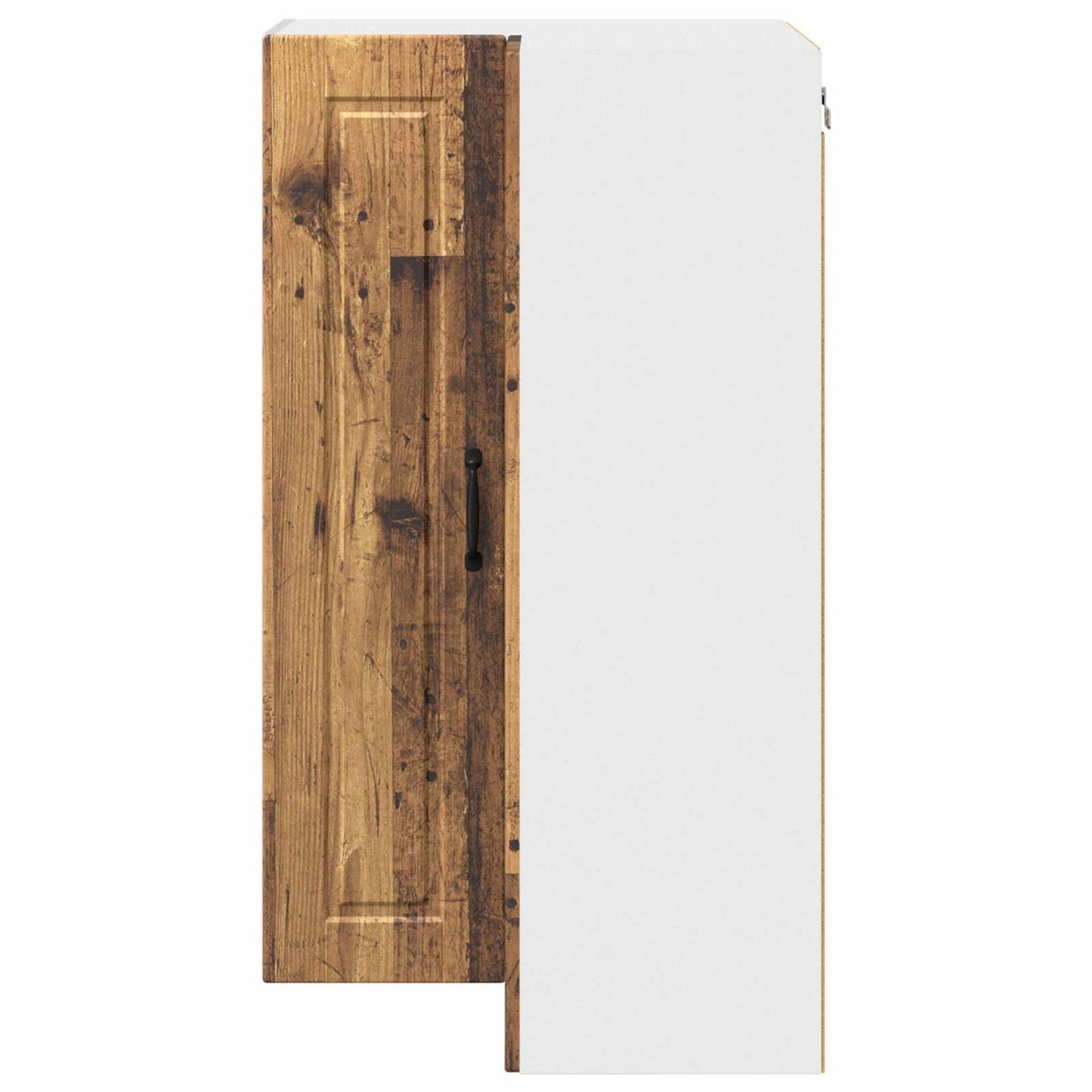 Keukenkast met plank Oudhout 57 x 57 x 100 cm Bewerkt hout is nu te koop bij PeponiXL, paradijselijk wonen!