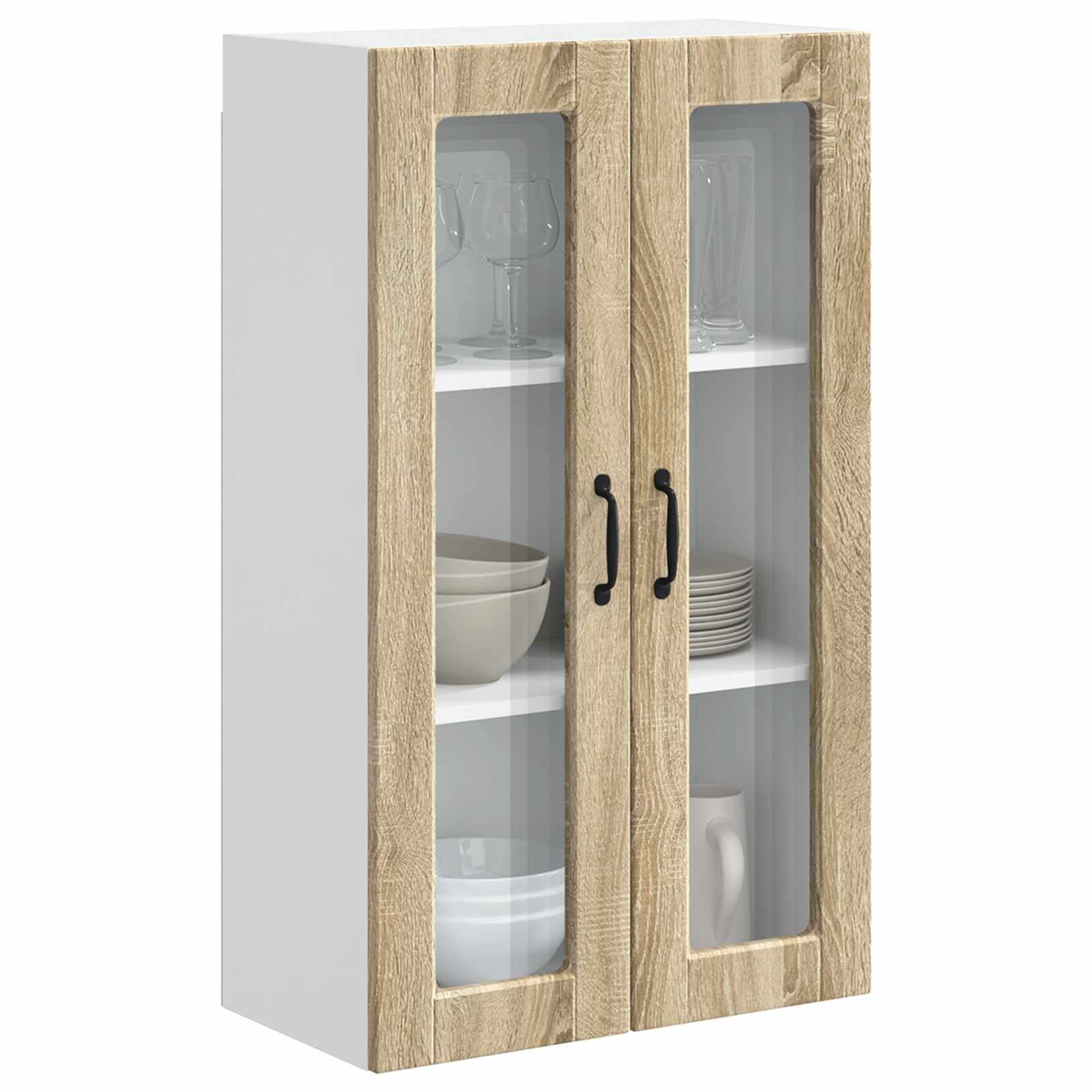 Vaatwasserpaneel Sonoma Eiken 60 x 31 x 100 cm Bewerkt hout is nu te koop bij PeponiXL, paradijselijk wonen!