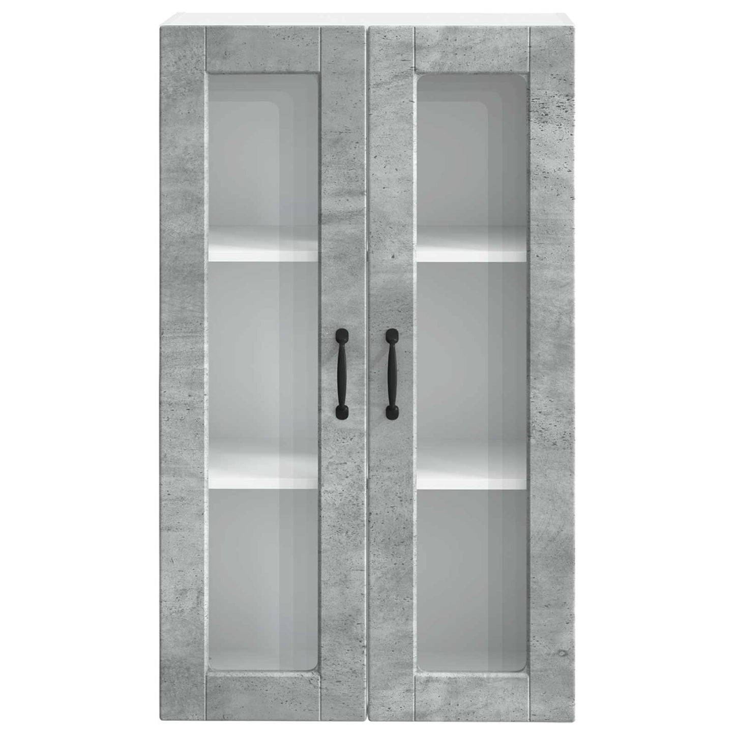 Keukenkast met plank Beton Grijs 60 x 31 x 100 cm Bewerkt hout is nu te koop bij PeponiXL, paradijselijk wonen!