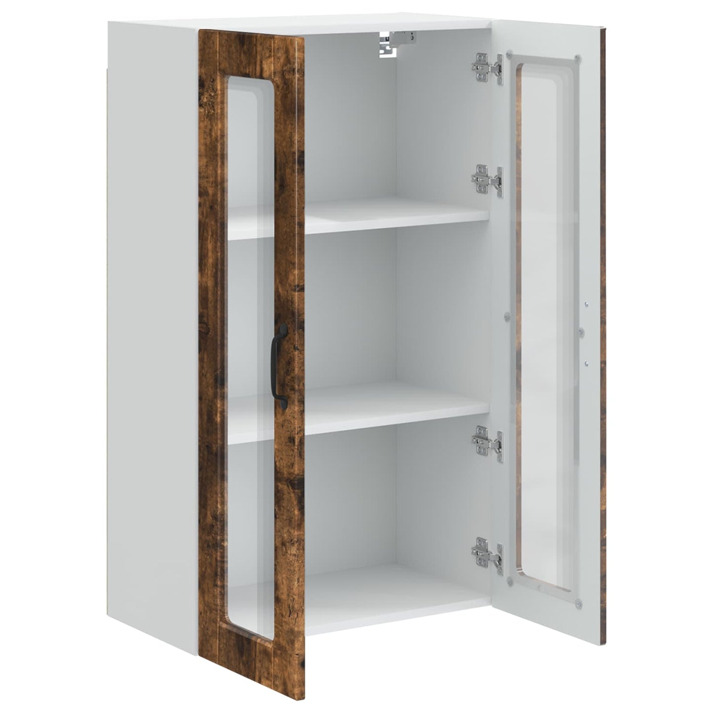 Vaatwasserpaneel Gerookt eiken 60 x 31 x 100 cm Bewerkt hout is nu te koop bij PeponiXL, paradijselijk wonen!