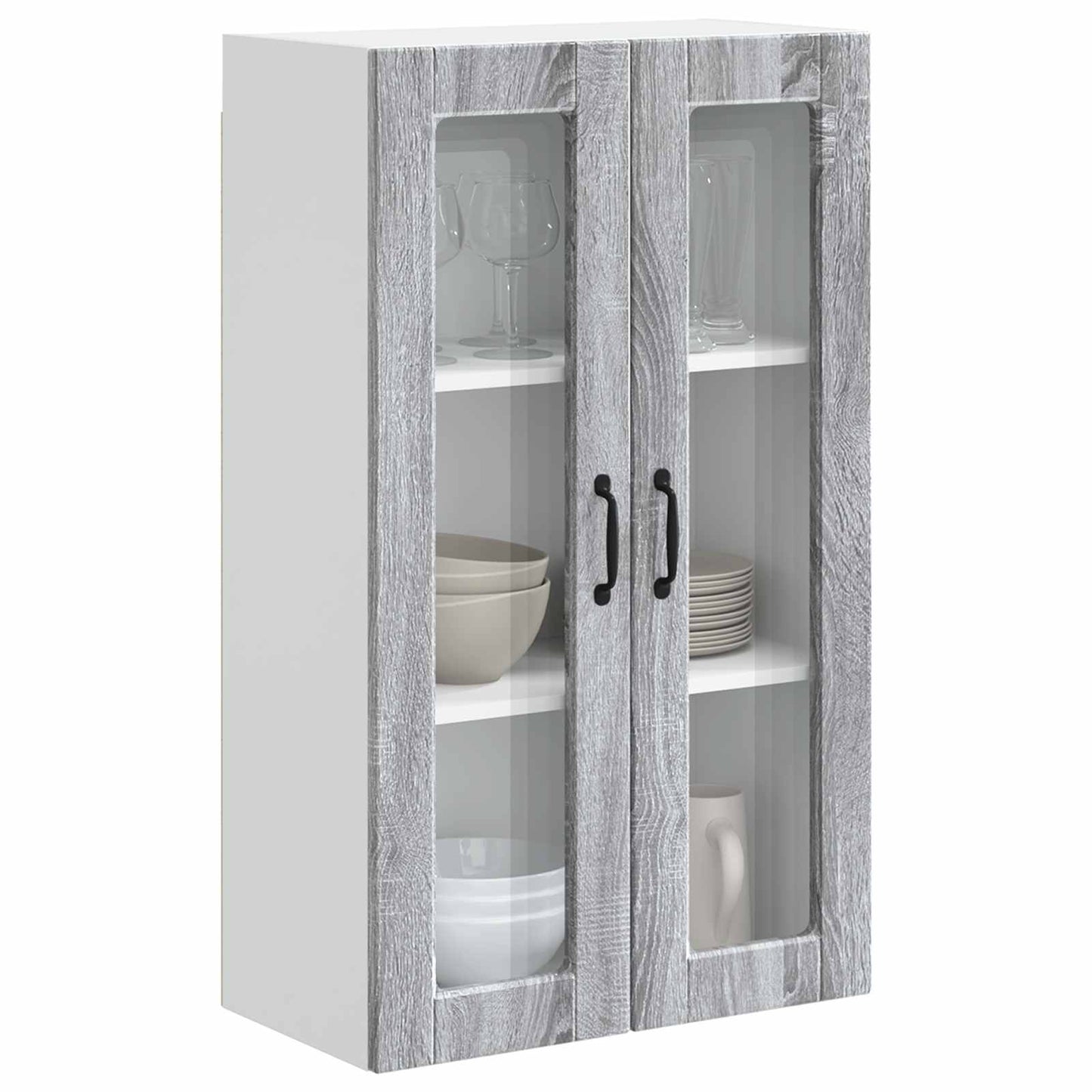 Vaatwasserpaneel Grijs Sonoma 60 x 31 x 100 cm Bewerkt hout is nu te koop bij PeponiXL, paradijselijk wonen!