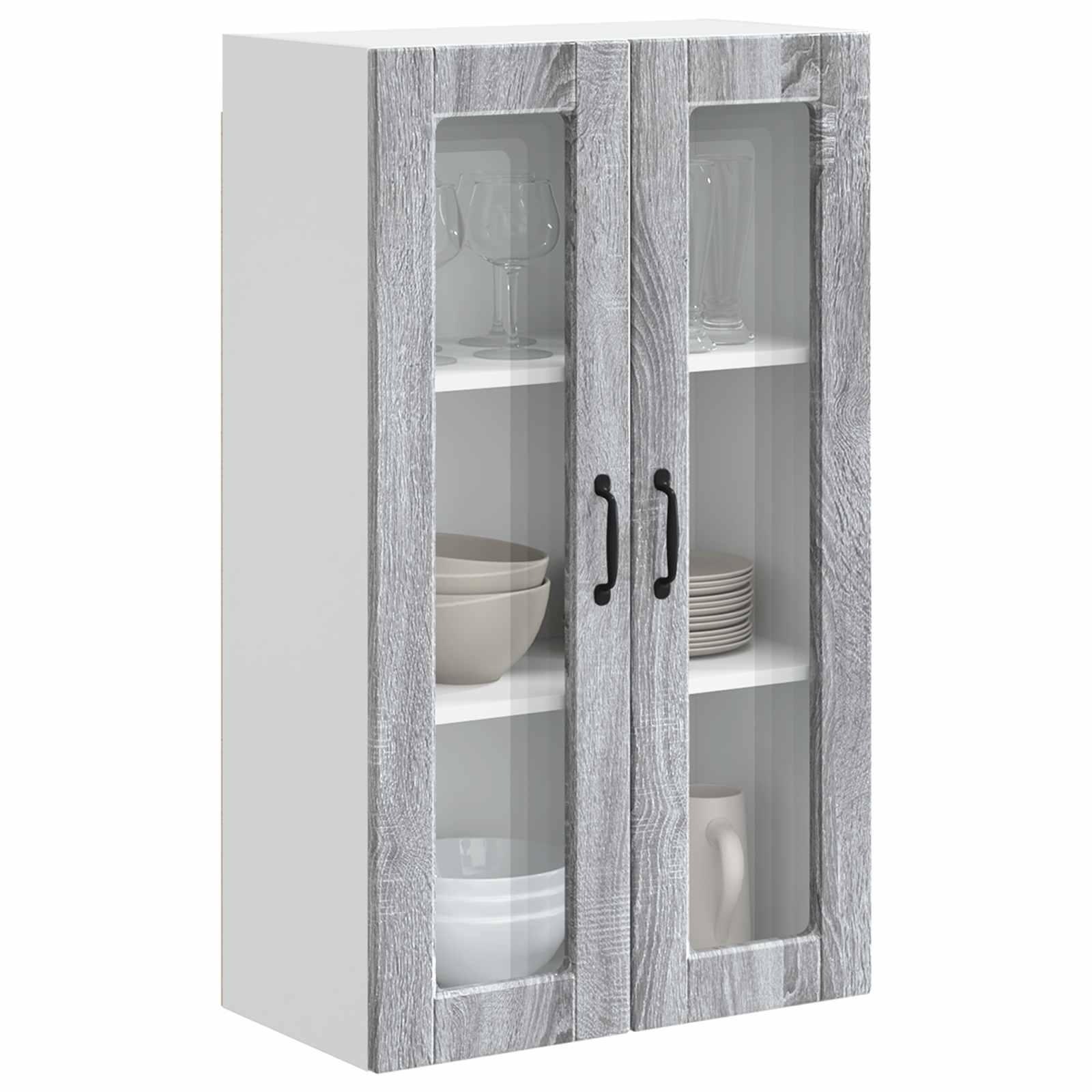 Vaatwasserpaneel Grijs Sonoma 60 x 31 x 100 cm Bewerkt hout is nu te koop bij PeponiXL, paradijselijk wonen!