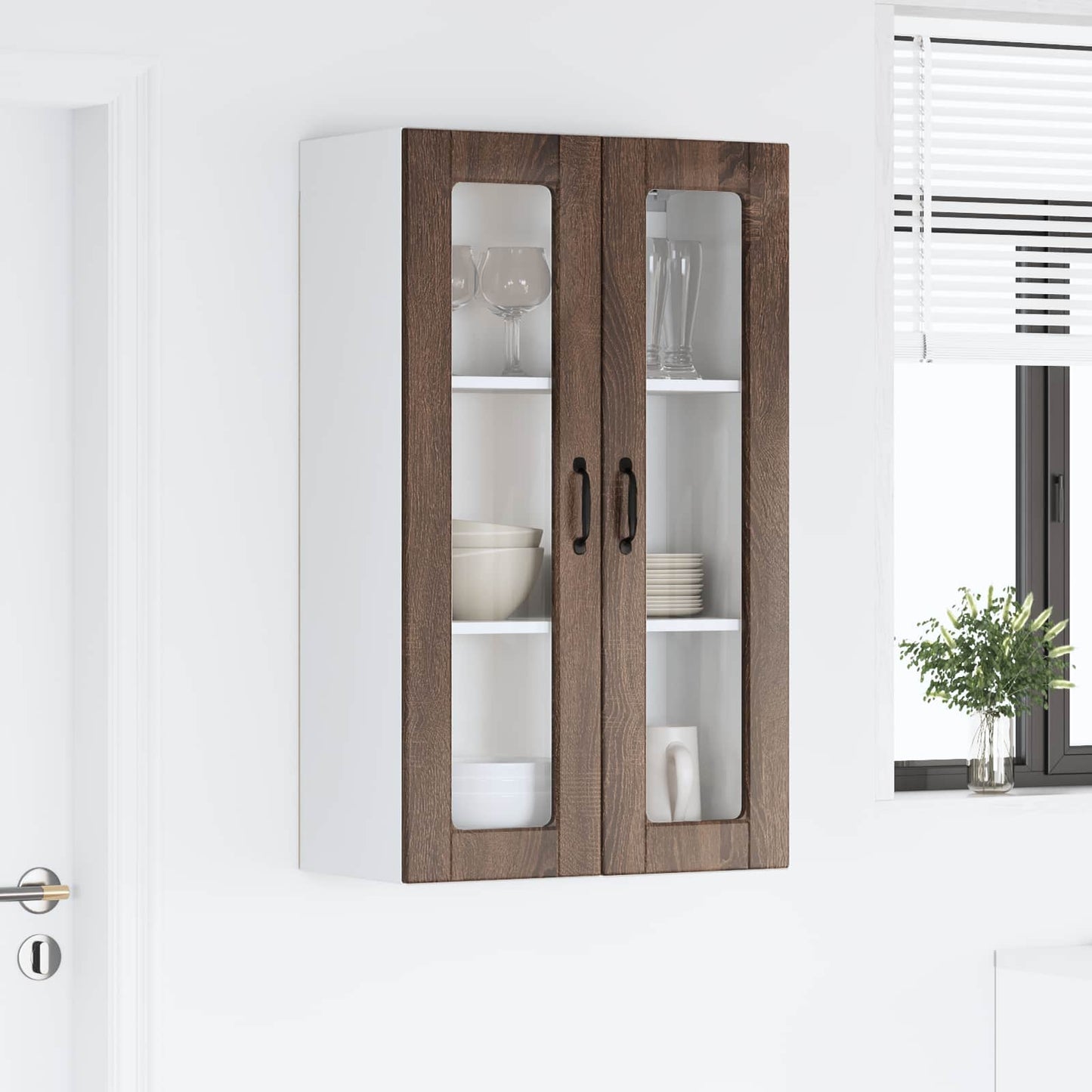 Vaatwasserpaneel Bruin Eiken 60 x 31 x 100 cm Bewerkt hout is nu te koop bij PeponiXL, paradijselijk wonen!