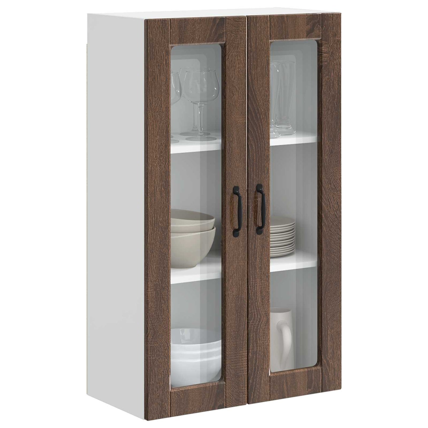 Vaatwasserpaneel Bruin Eiken 60 x 31 x 100 cm Bewerkt hout is nu te koop bij PeponiXL, paradijselijk wonen!