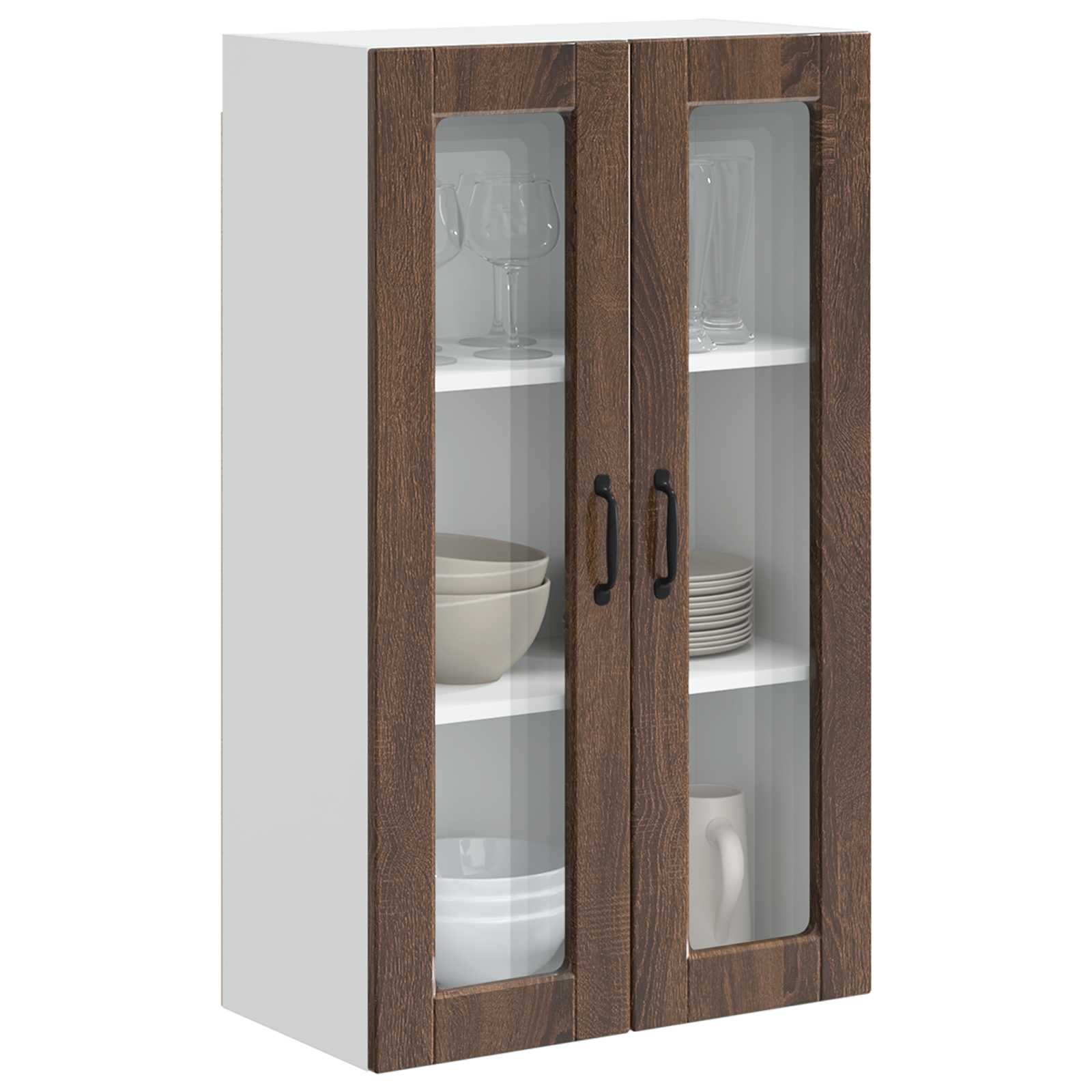 Vaatwasserpaneel Bruin Eiken 60 x 31 x 100 cm Bewerkt hout is nu te koop bij PeponiXL, paradijselijk wonen!