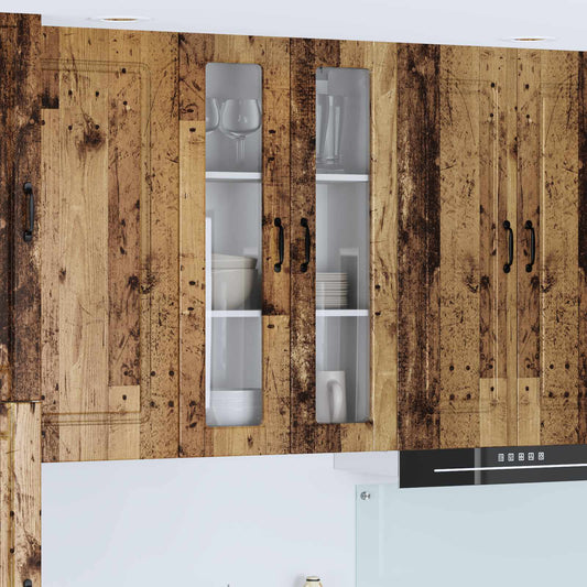 Vaatwasserpaneel Oudhout 60 x 31 x 100 cm Bewerkt hout is nu te koop bij PeponiXL, paradijselijk wonen!
