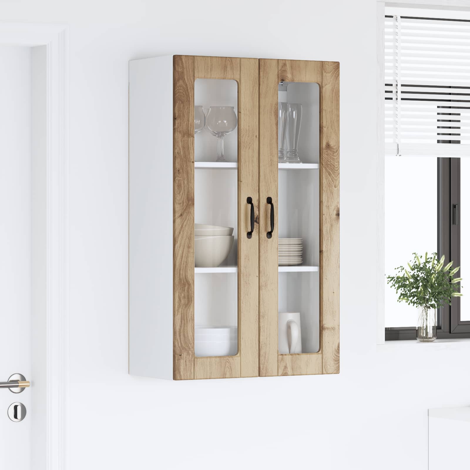 Vaatwasserpaneel Artisan Eiken 60 x 31 x 100 cm Bewerkt hout is nu te koop bij PeponiXL, paradijselijk wonen!