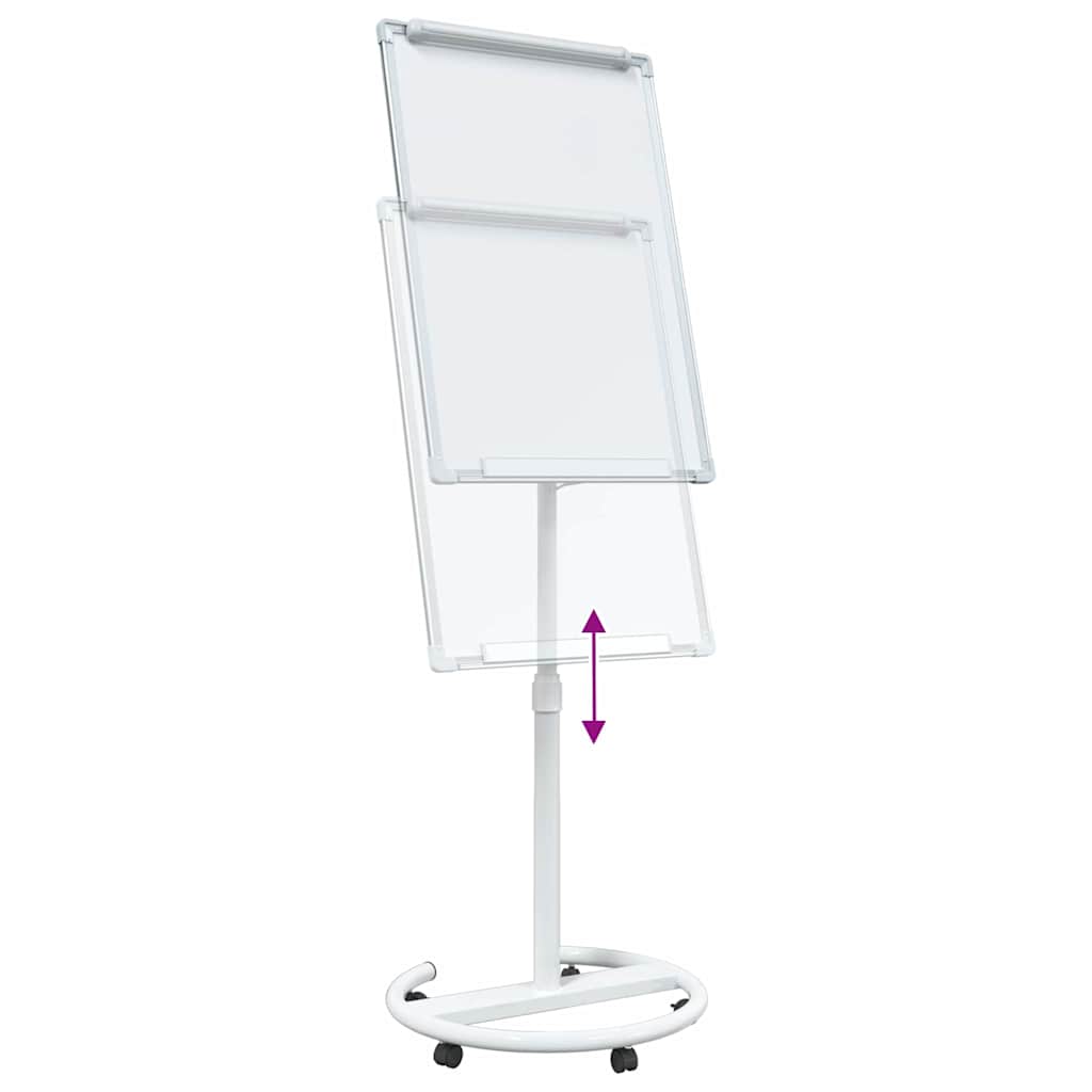 Magnetisch whiteboard Grijs en Wit 62 x 62,5 x 197 cm EPS is nu te koop bij PeponiXL, paradijselijk wonen!