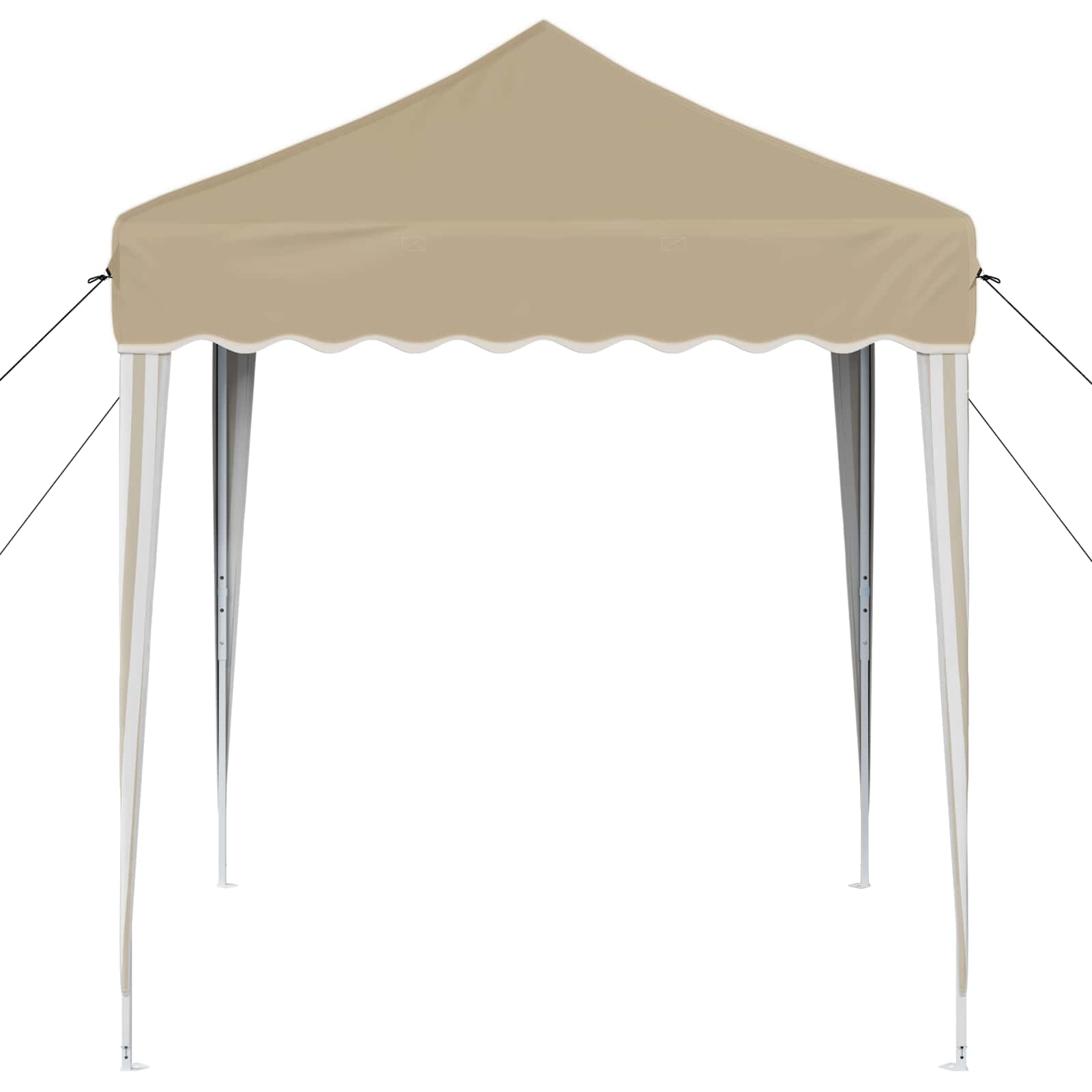 Pop-up Feesttent Crème 195 x 195 x 245 cm Oxford Stof is nu te koop bij PeponiXL, paradijselijk wonen!