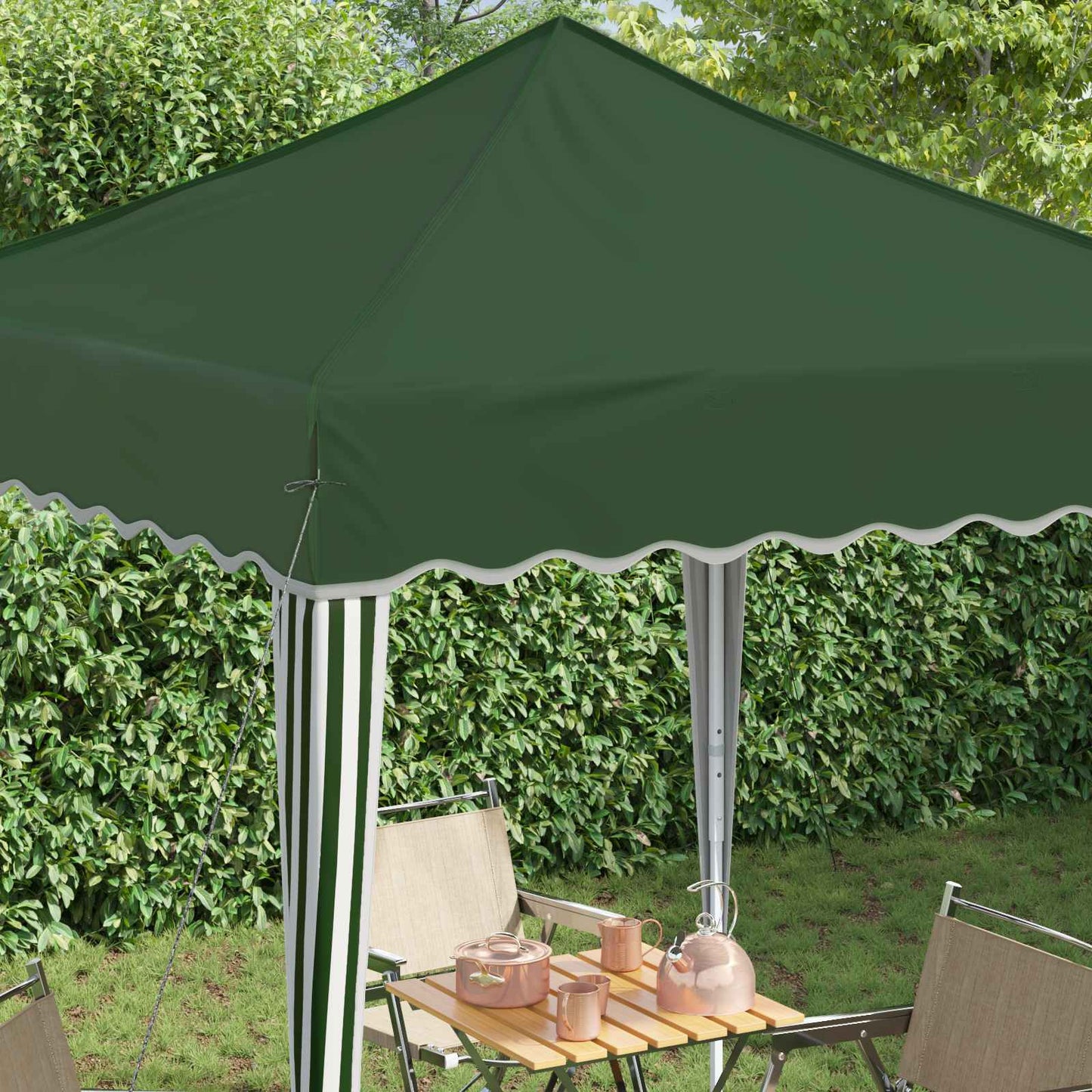 Pop-up Feesttent Groen 195 x 195 x 245 cm is nu te koop bij PeponiXL, paradijselijk wonen!