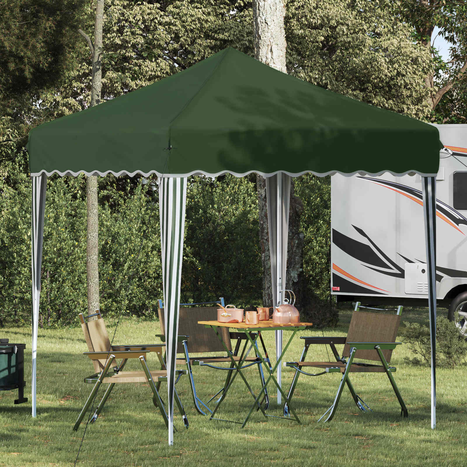 Pop-up Feesttent Groen 195 x 195 x 245 cm is nu te koop bij PeponiXL, paradijselijk wonen!