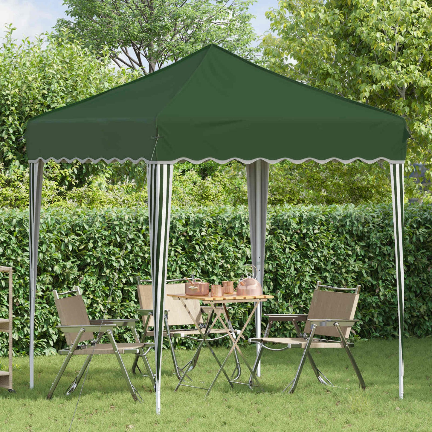 Pop-up Feesttent Groen 195 x 195 x 245 cm is nu te koop bij PeponiXL, paradijselijk wonen!
