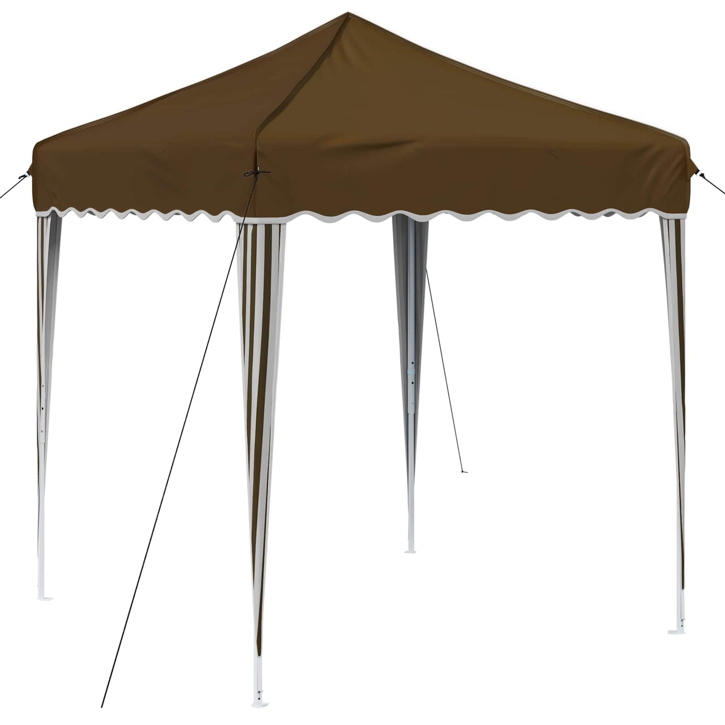 Pop-up Feesttent Taupe 195 x 195 x 245 cm Oxford Stof is nu te koop bij PeponiXL, paradijselijk wonen!