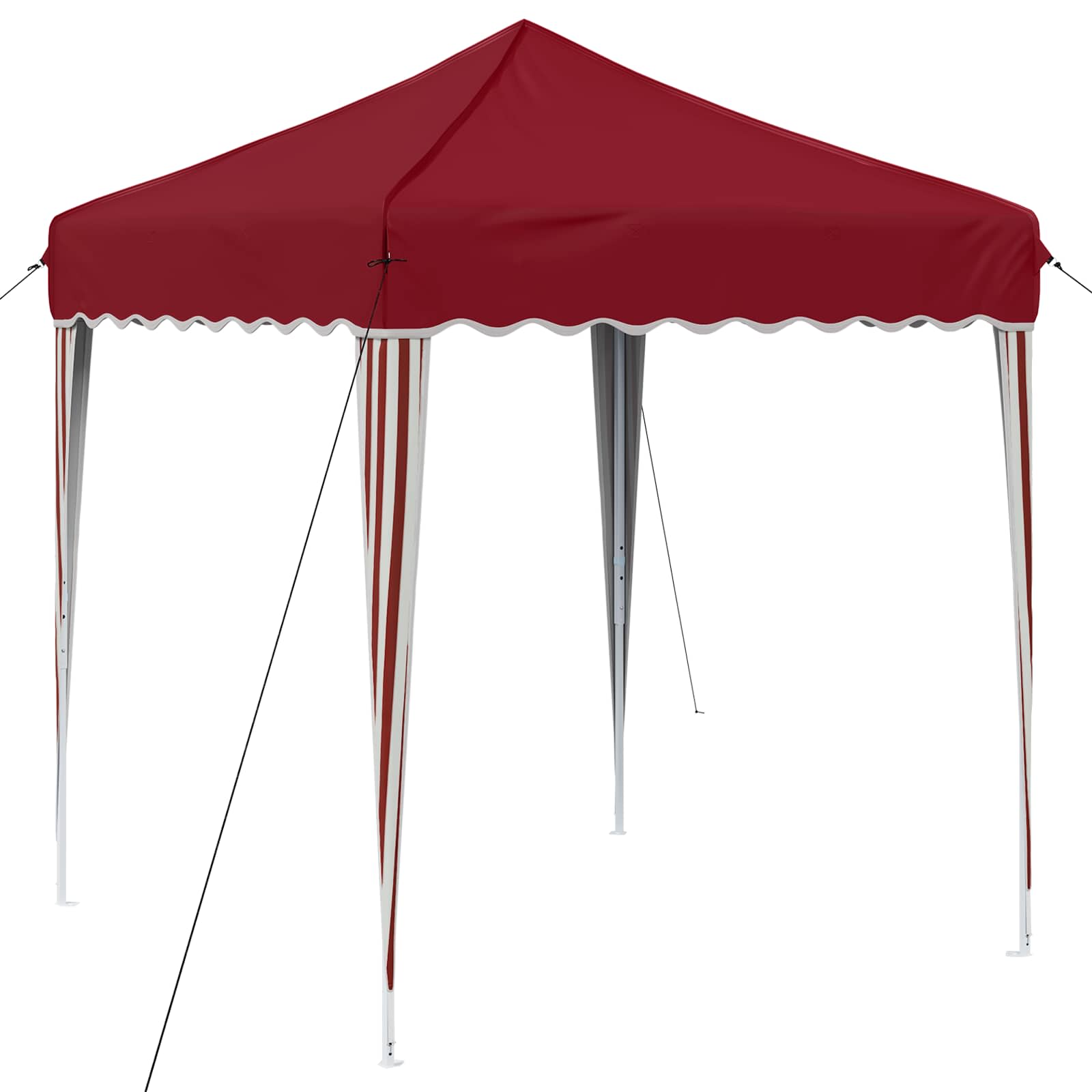 Pop-up Feesttent Bordeauxrood 195 x 195 x 245 cm Oxford Stof is nu te koop bij PeponiXL, paradijselijk wonen!