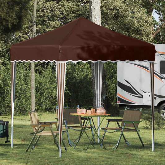 Pop-up Feesttent Bruin 195 x 195 x 245 cm is nu te koop bij PeponiXL, paradijselijk wonen!