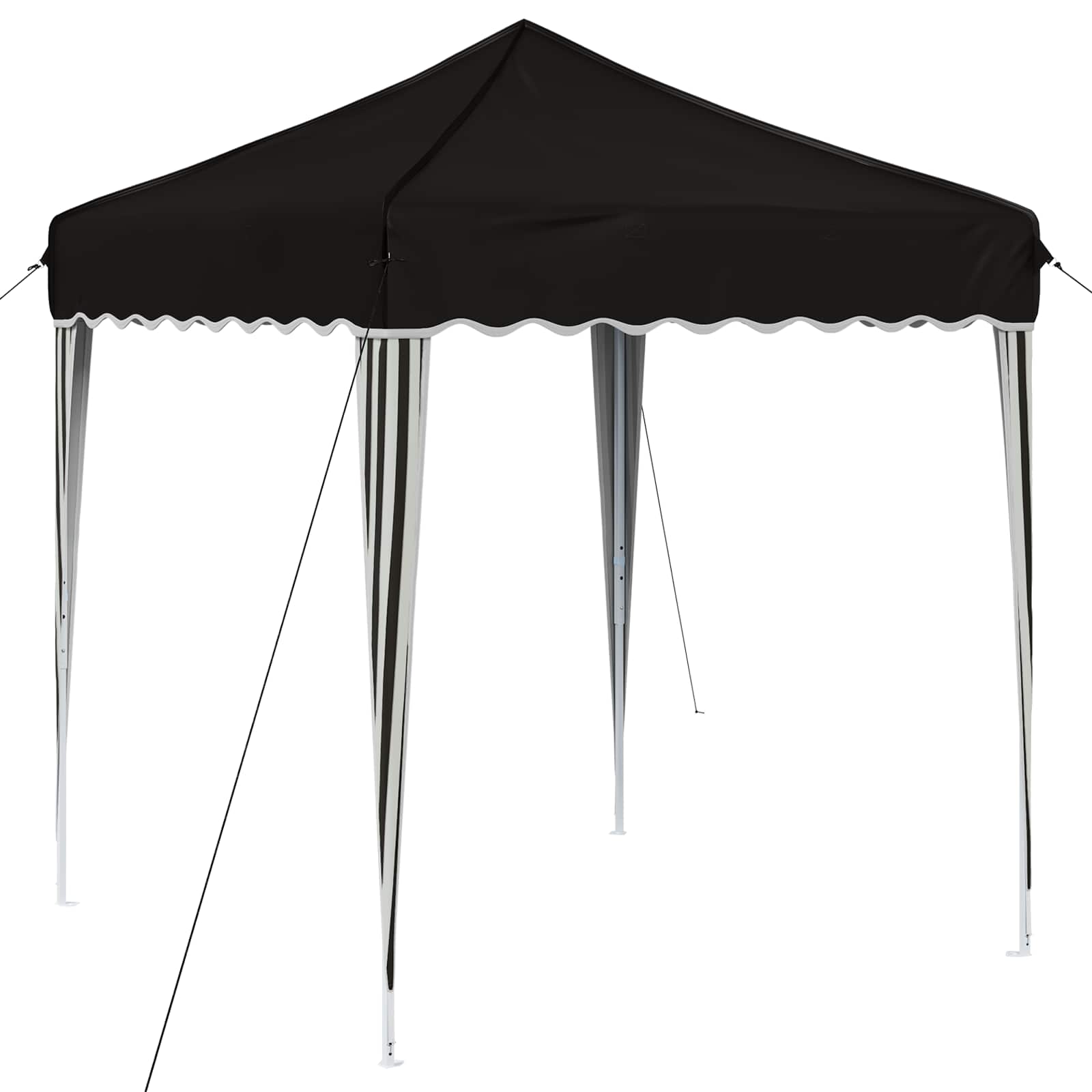 Pop-up Feesttent Zwart 195 x 195 x 245 cm Oxford Stof is nu te koop bij PeponiXL, paradijselijk wonen!